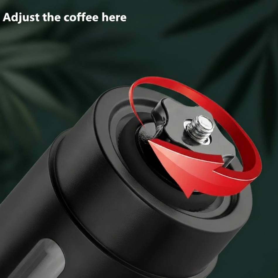 Portable Hand Crank Coffee Grinder